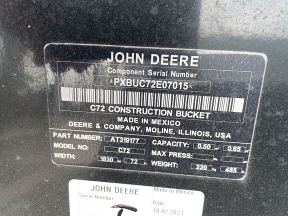 2023 John Deere CE72