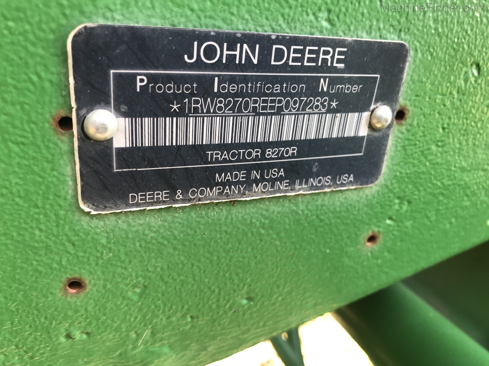 2014 John Deere 8270R Image 13