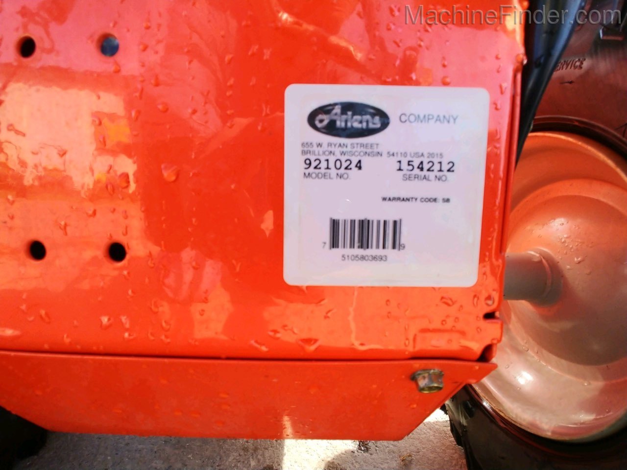 2015 Ariens 921024/DELUXE 24 Image 5