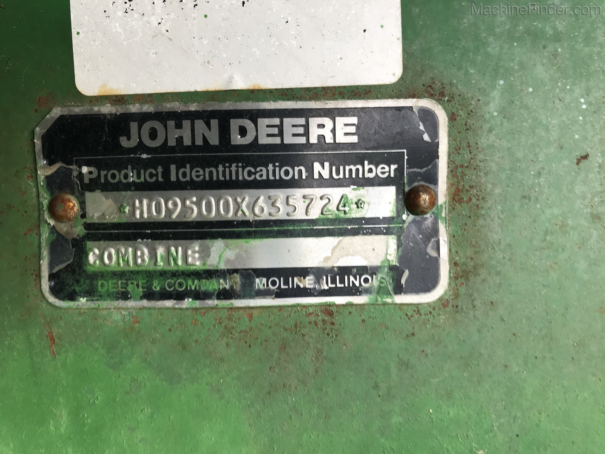 1993 John Deere 9500 Image 9