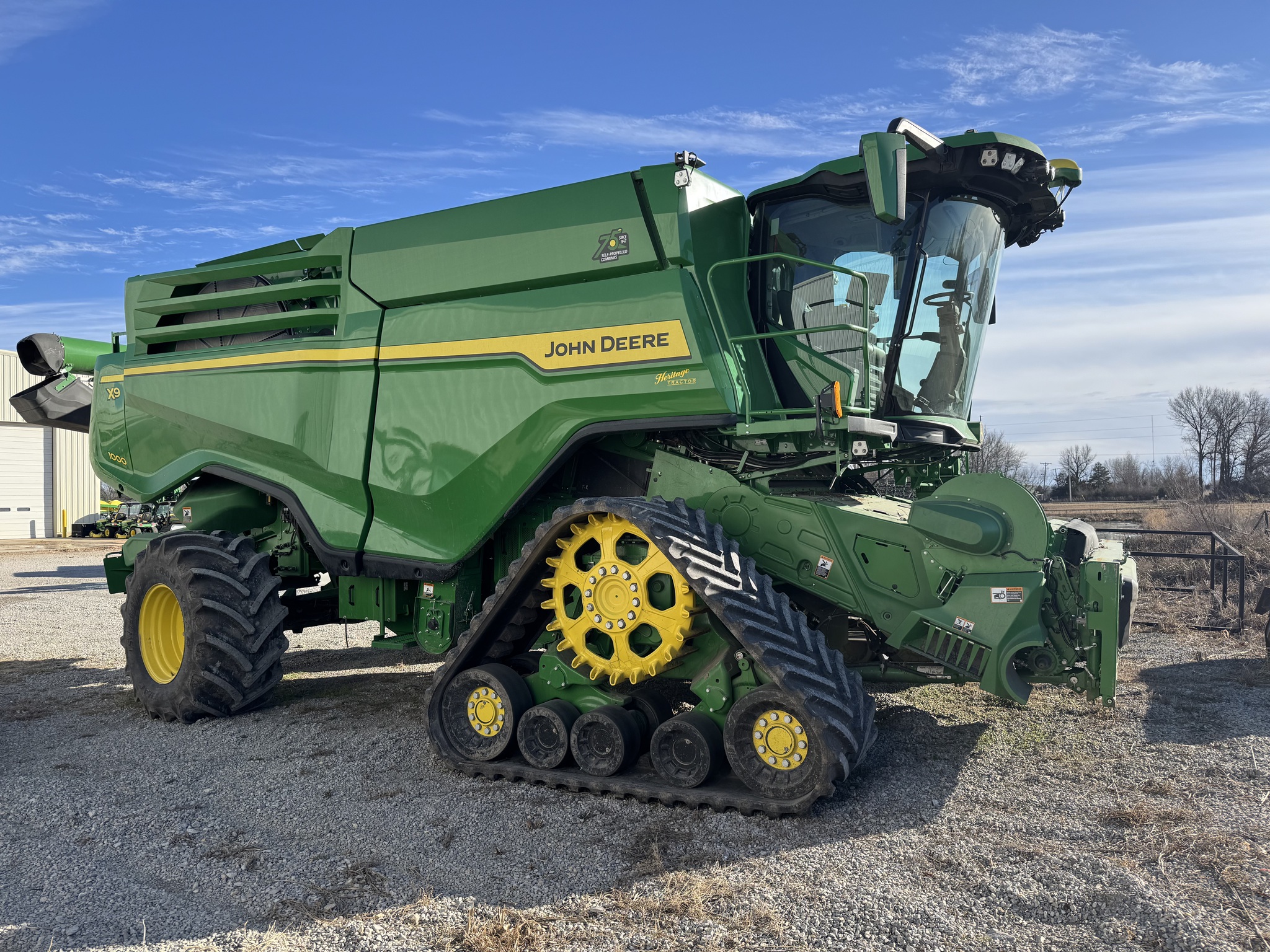  2022 John Deere X9 1000 at Heritage Tractor in Pittsburg, KS