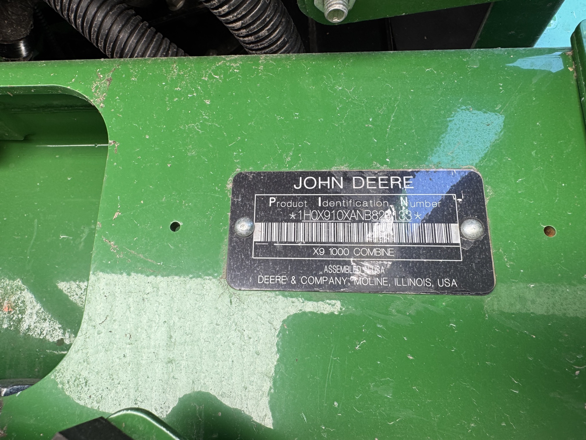  2022 John Deere X9 1000 at Heritage Tractor in Pittsburg, KS