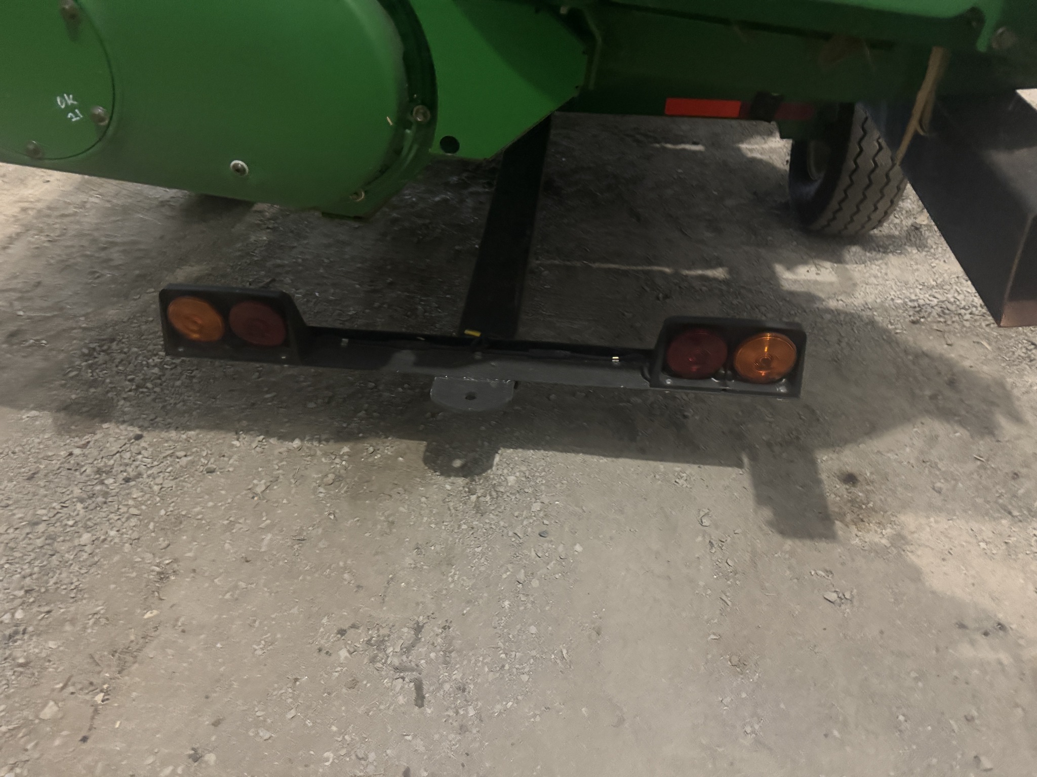 2022 Trail-Eze 680-21ft Header Transport Green Image 3