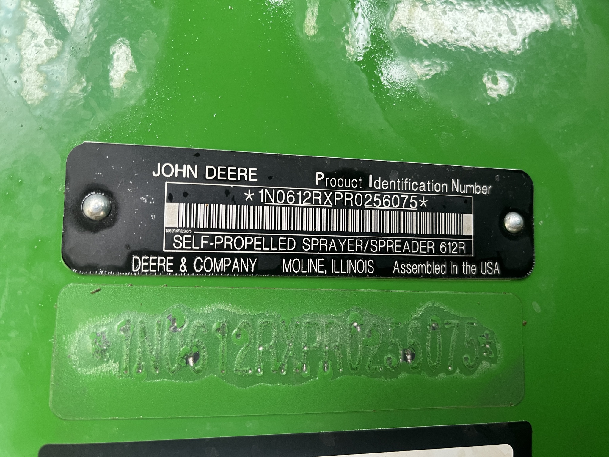  2025 John Deere 612R at Heritage Tractor in Pittsburg, KS