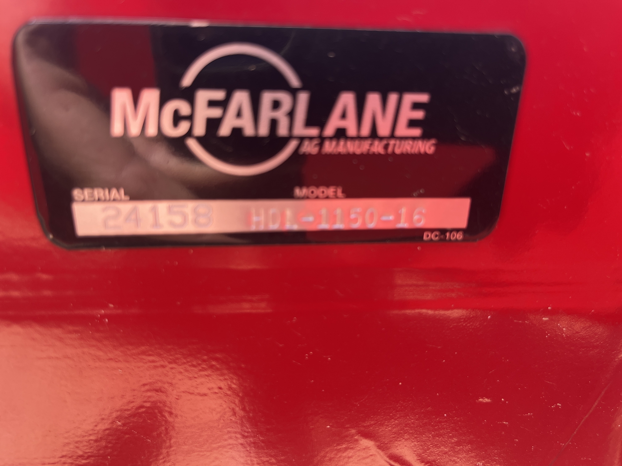 2023 McFarlane HDL-1150-16 Image 5