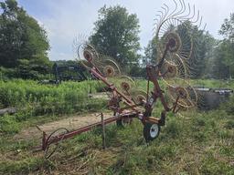 Hay Rake For Sale H & S 8 wheel 