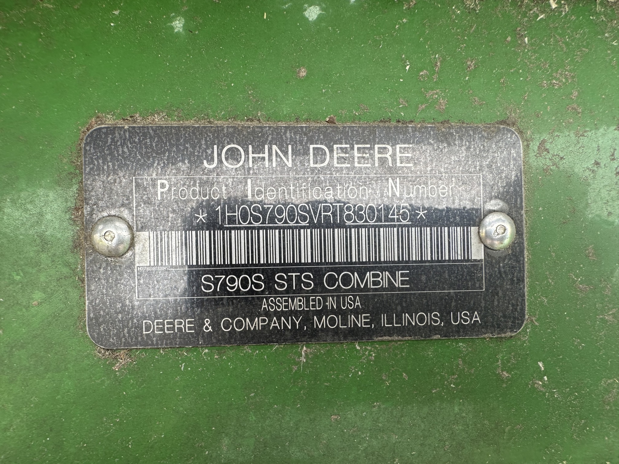 2024 John Deere S790 Image 2