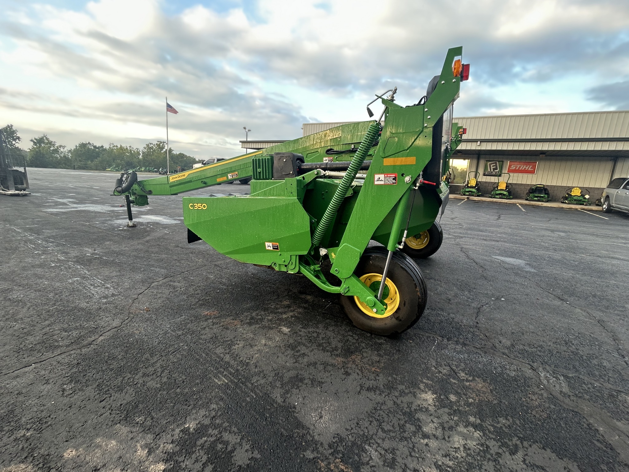  2022 John Deere C350 at Heritage Tractor in Anderson, MO