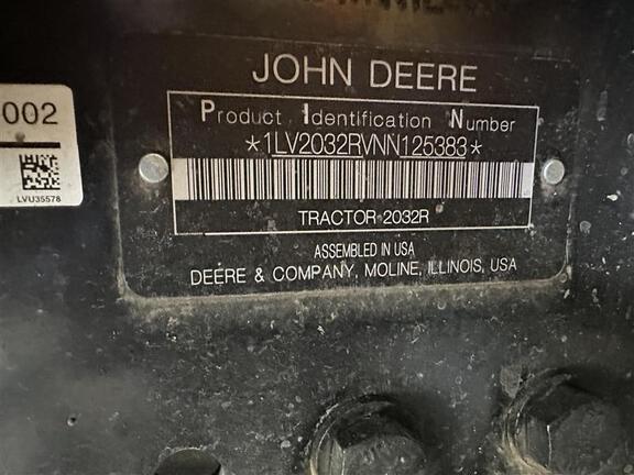Photo of 2023 John Deere 2032R