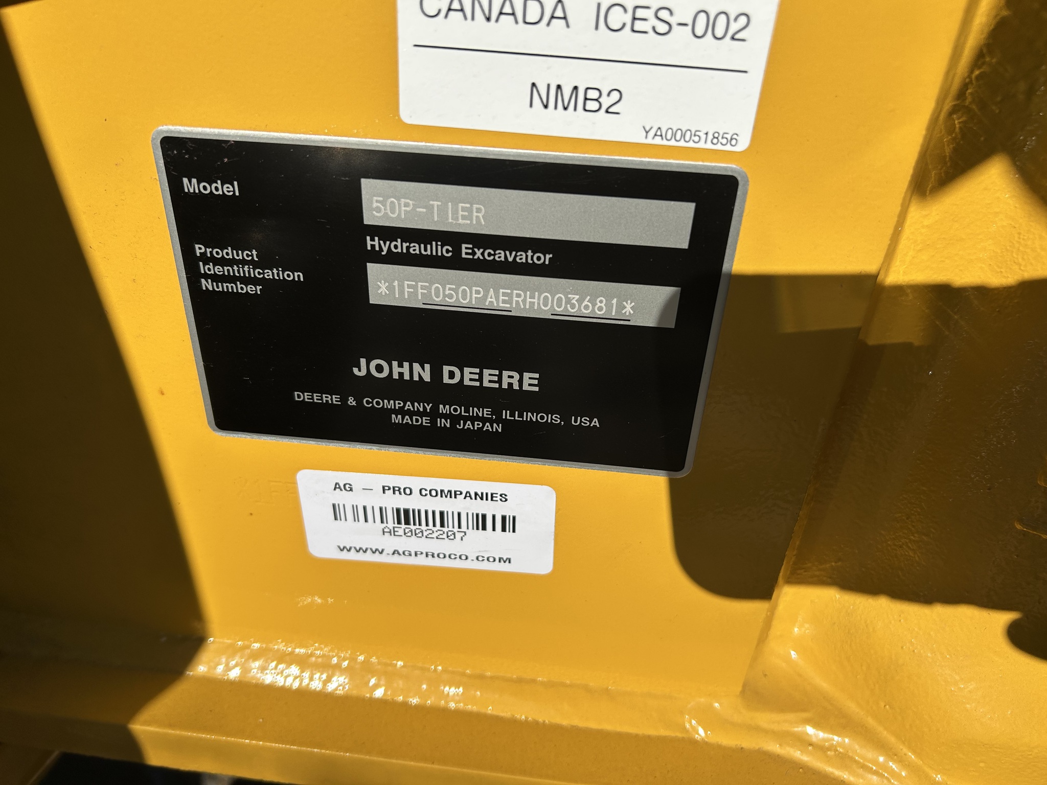 2025 John Deere 50 P Image 7