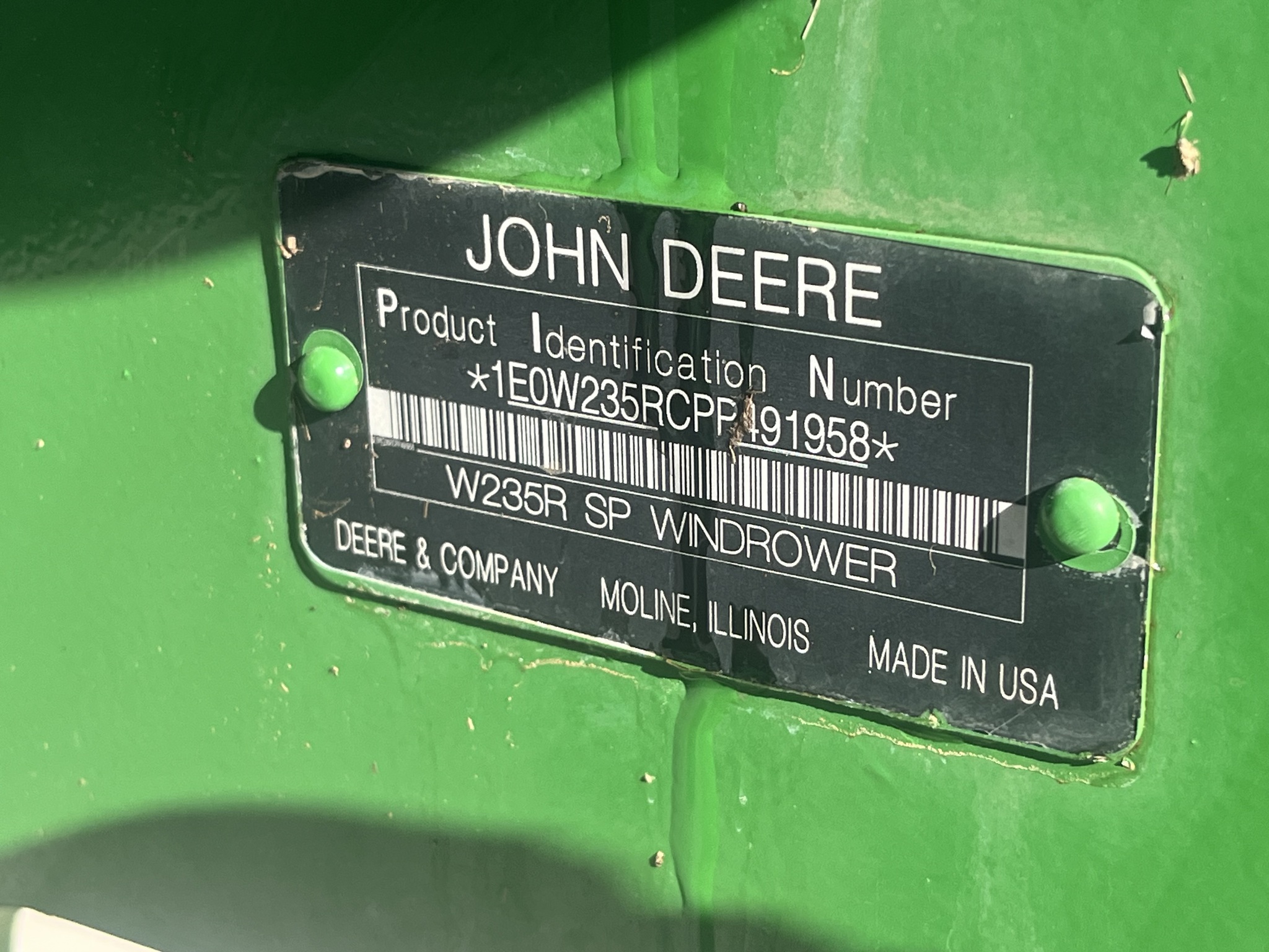 2023 John Deere W235R Image 31