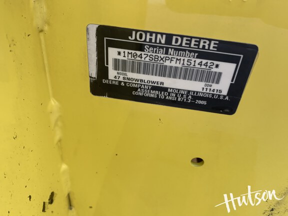 Photo of 2016 John Deere 47 SB