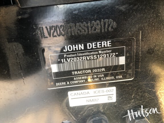 Photo of 2025 John Deere 2032R