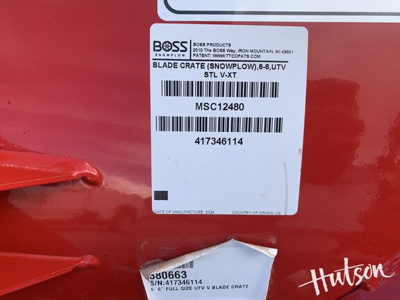 Photo of 2024 Boss MSC12480 & MSC12060