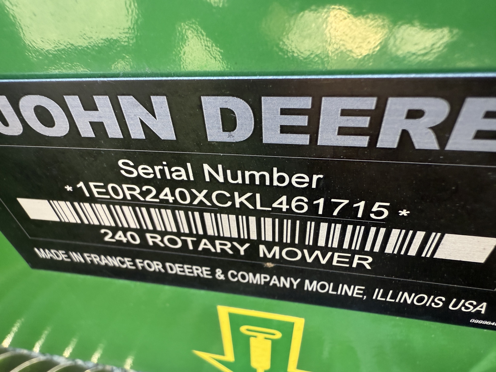 2020 John Deere R240 Image 6