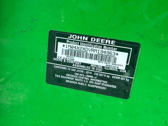 2024 John-Deere TX 4X2