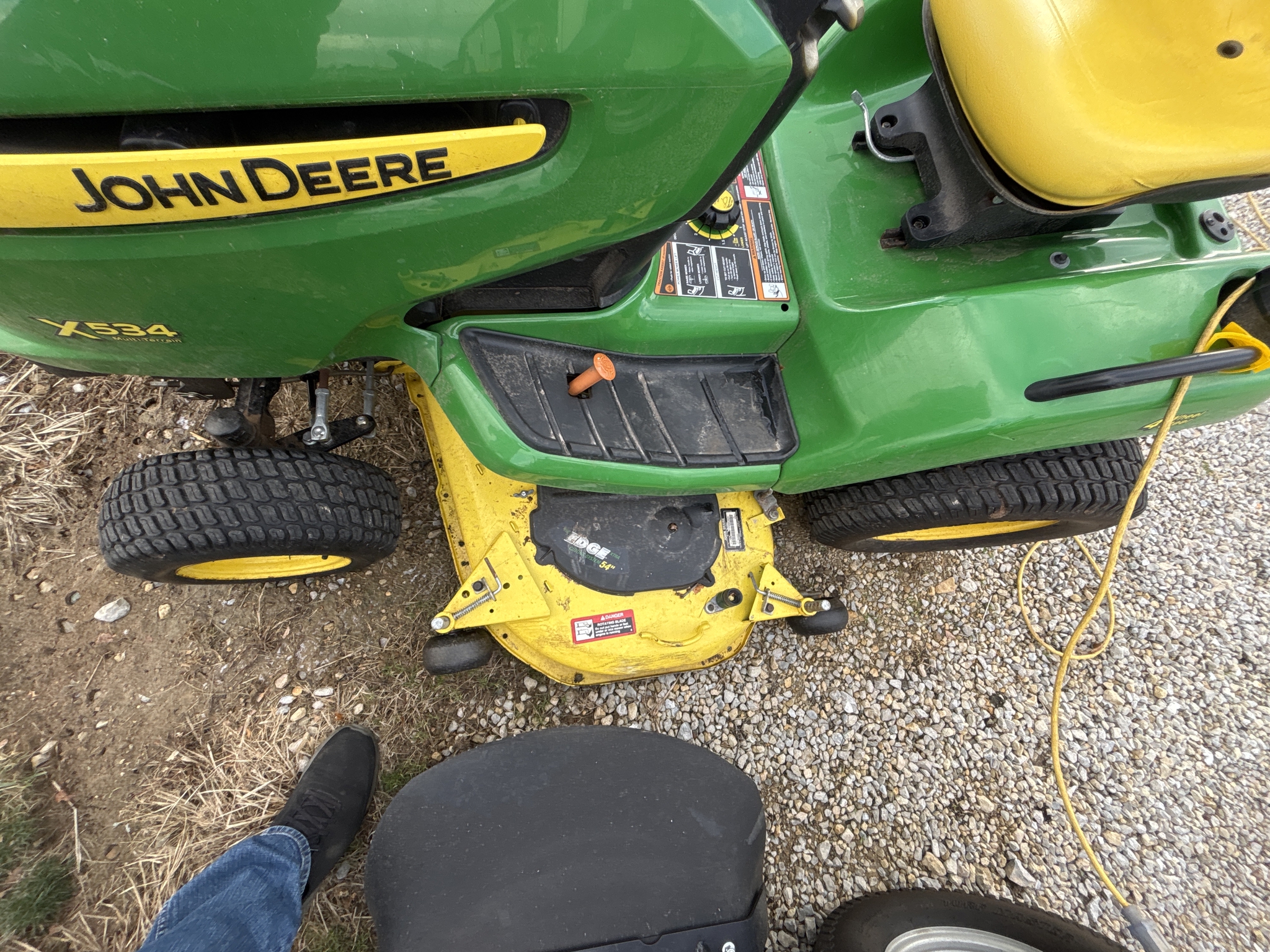 Used 2013 John Deere X534 Lawn & Garden Tractors at Koenig Equipment in Greenville, OH - PhotoXL9