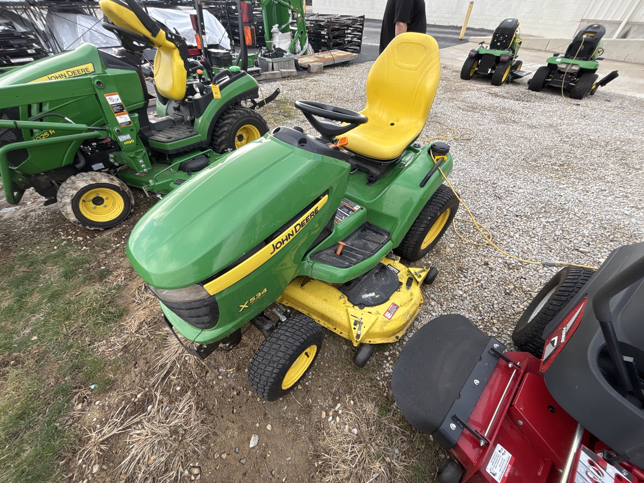 Used 2013 John Deere X534 Lawn & Garden Tractors at Koenig Equipment in Greenville, OH - PhotoXL4