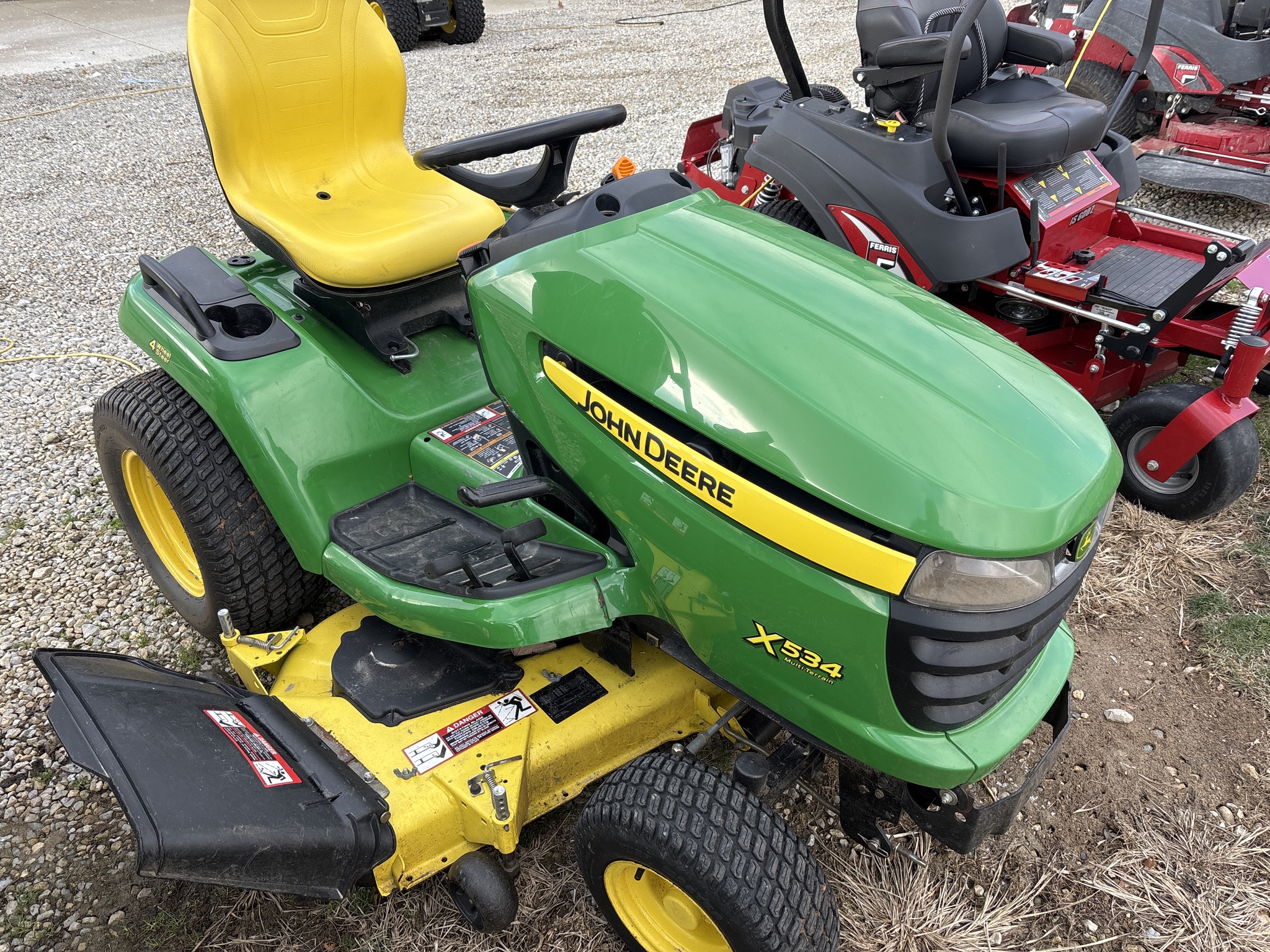 Used 2013 John Deere X534 Lawn & Garden Tractors at Koenig Equipment in Greenville, OH - PhotoXL0
