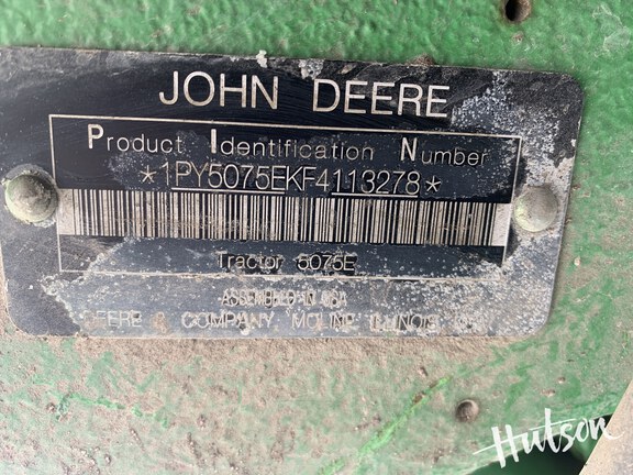 Photo of 2015 John Deere 5075E