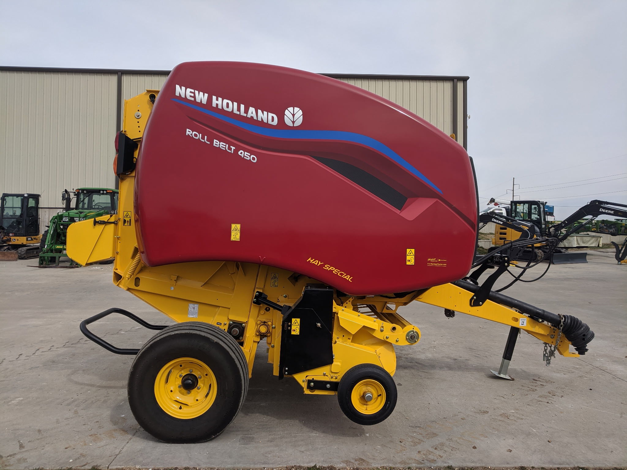  2024 New Holland Rollbelt 450 at Heritage Tractor in Rogersville, MO
