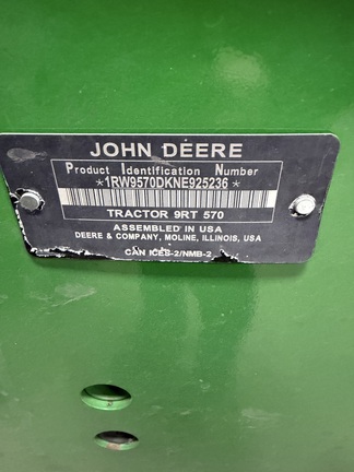 2022 John Deere 9RT 570 - Photo5