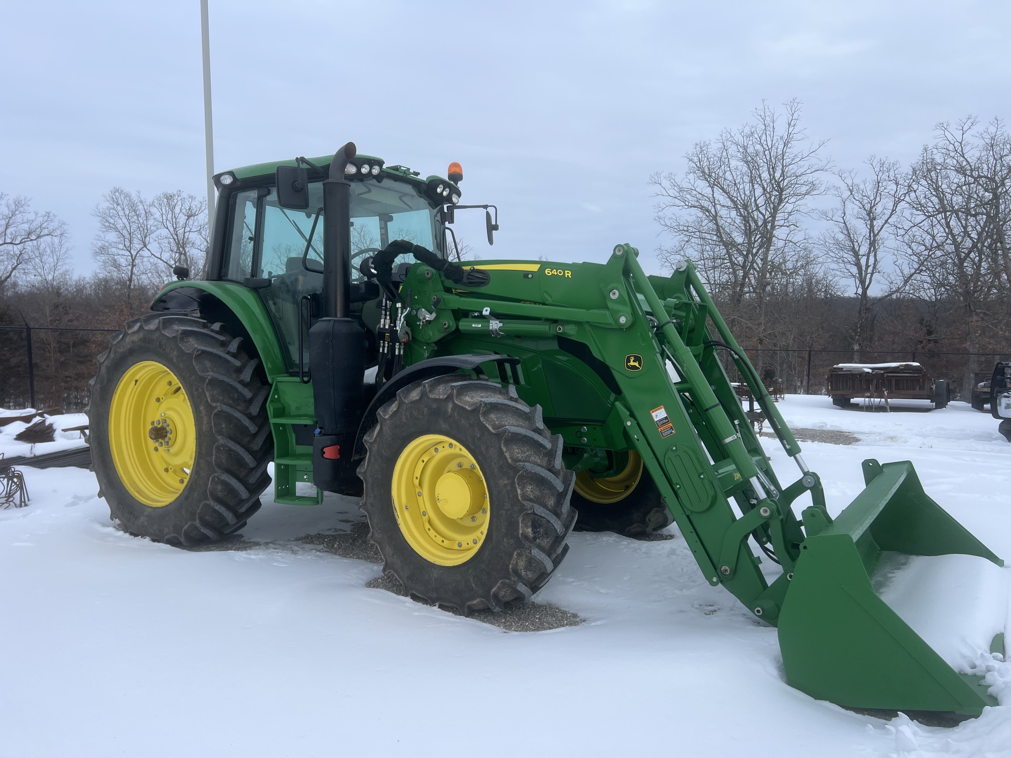  2024 John Deere 6155M at Heritage Tractor in Rogersville, MO