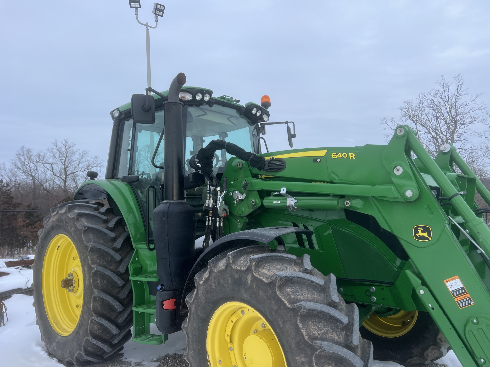  2024 John Deere 6155M at Heritage Tractor in Rogersville, MO