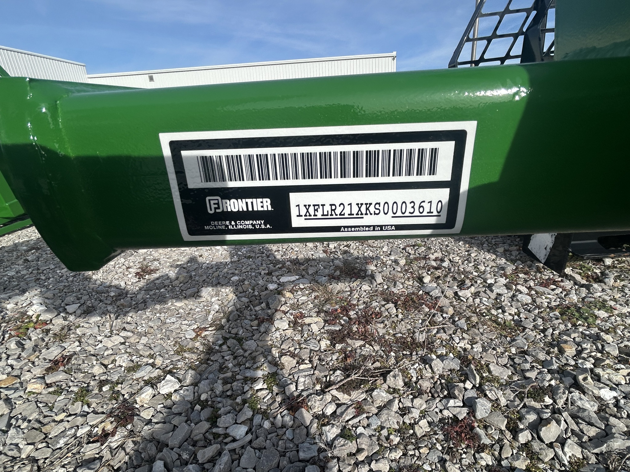  2025 Frontier LR2196 at Heritage Tractor in Anderson, MO