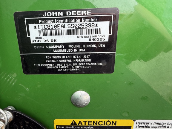 2025 John-Deere Q810E