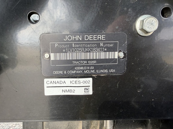 2019 John Deere 1025R - Photo15