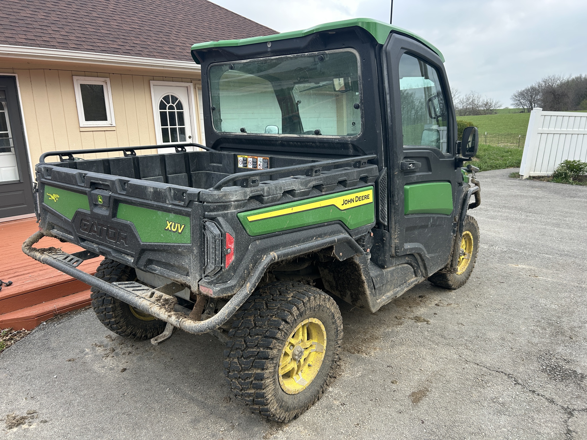  2025 John Deere XUV 845R Premium Cab at Heritage Tractor in Adrian, MO