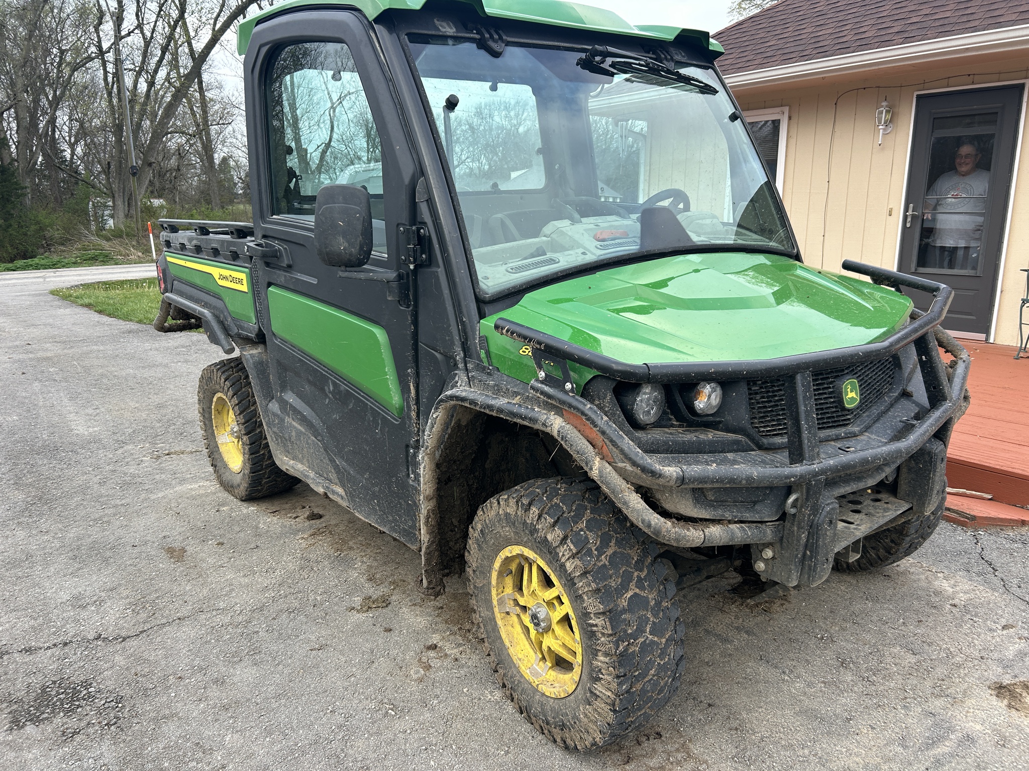  2025 John Deere XUV 845R Premium Cab at Heritage Tractor in Adrian, MO