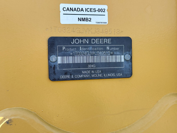 2019 John-Deere 324G