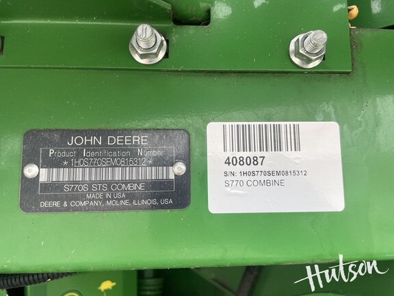 Photo of 2021 John Deere S770