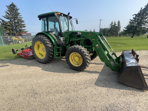 Used 2009 John Deere 6115D Utility Tractors at Horizon Ag & Turf in Warburg, AB - Photo3