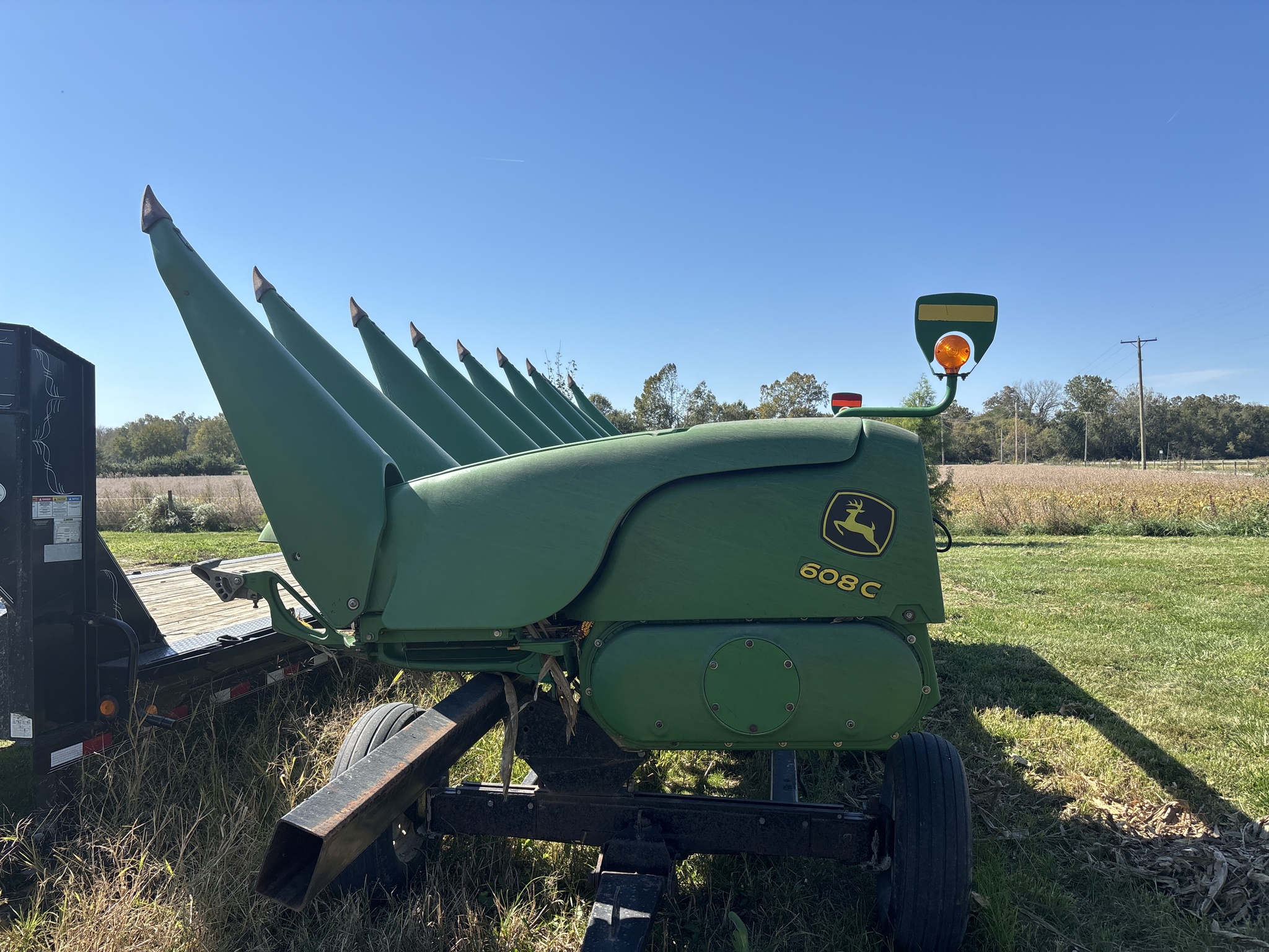 Used 2009 John Deere 608C Corn and Row Crop headers at Koenig Equipment in Anna, OH - PhotoXL5