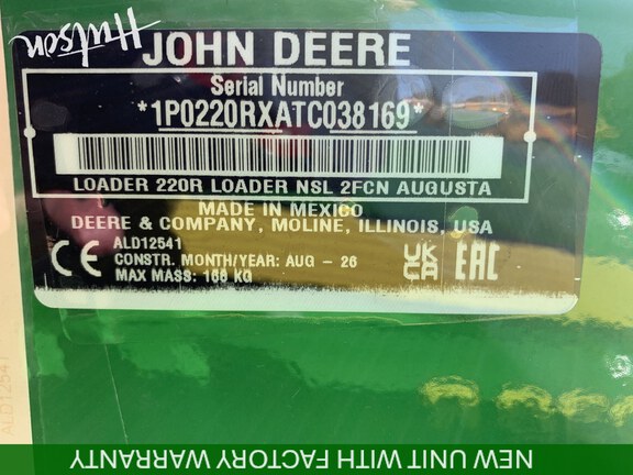 Photo of 2026 John Deere 2038R