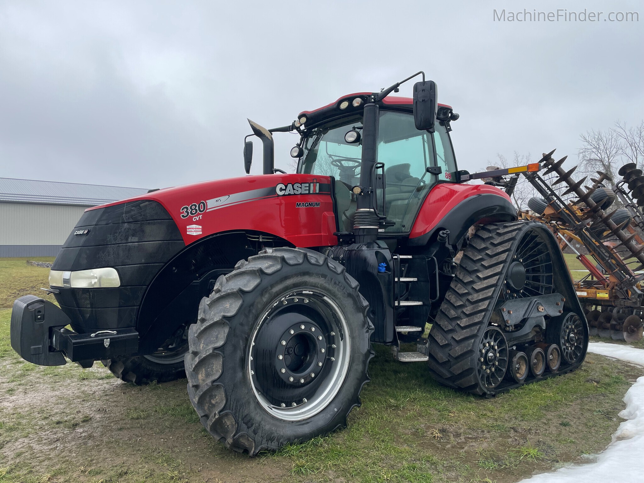 Case IH Magnum 380 トラクター Case IH Magnum 380 CVXDrive 4WD Tractor Specs & Dimensions