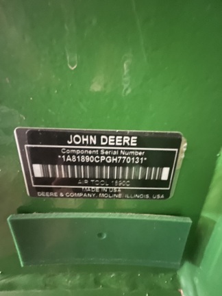 2017 John Deere 1890 (48th thumbnail)
