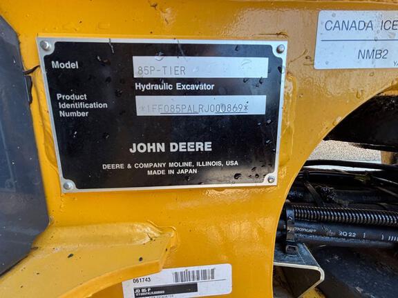 2024 John Deere 85 P