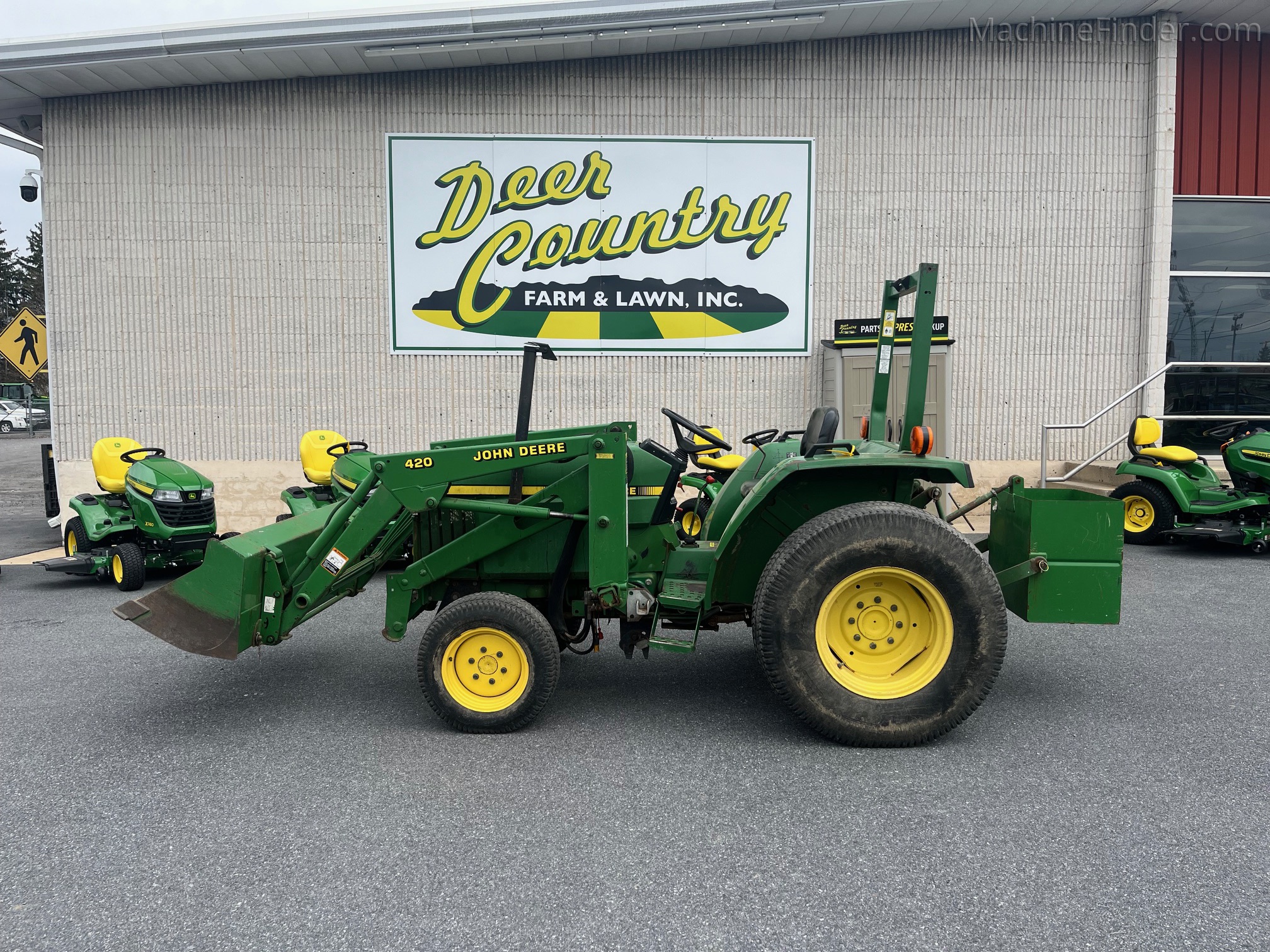 【JOHN DEERE】トラクター、レトロ、 1990 John Deere 870 | Compact Utility Tractors | MachineFinder