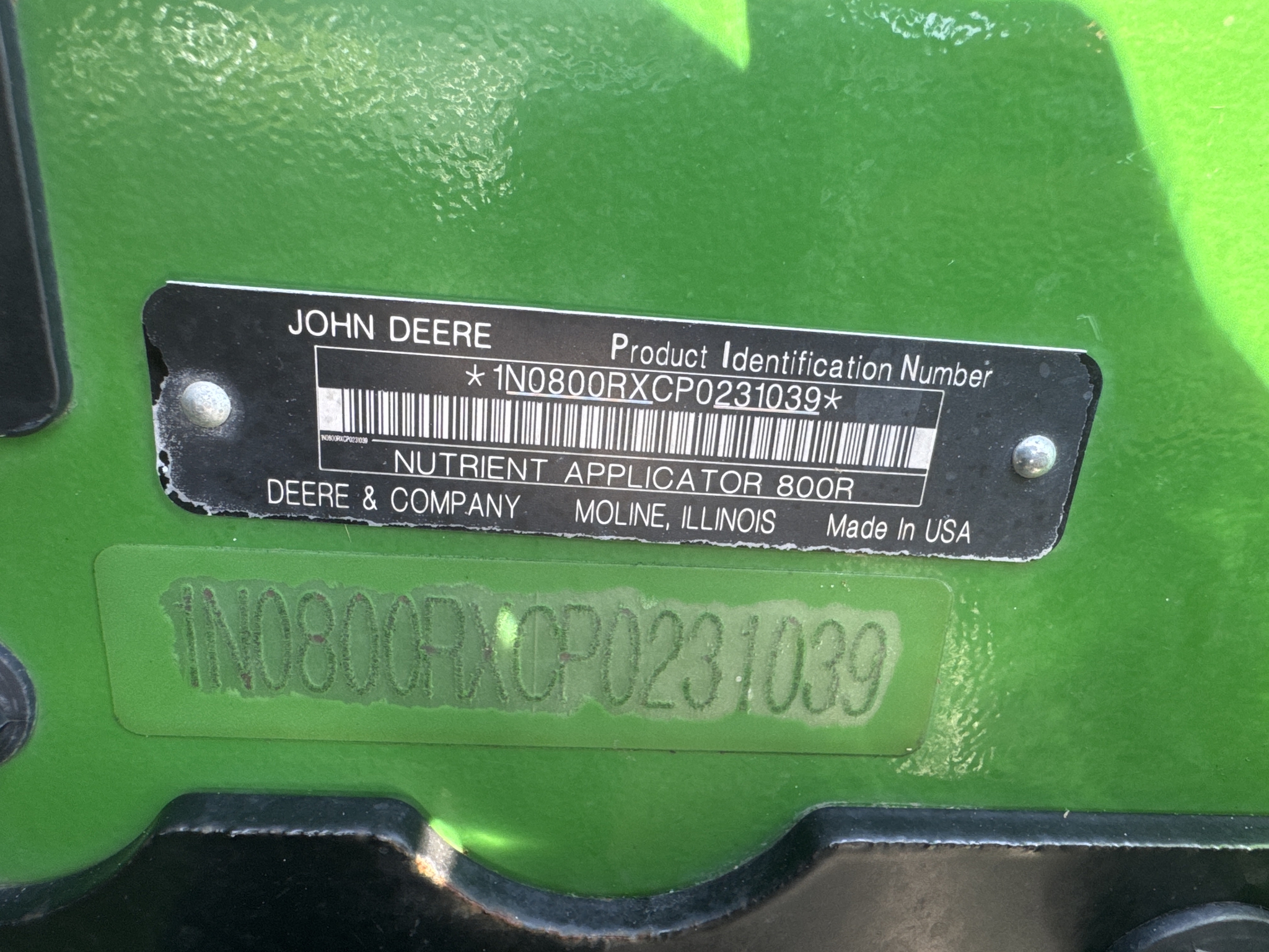 2023 John Deere 800R Image 37