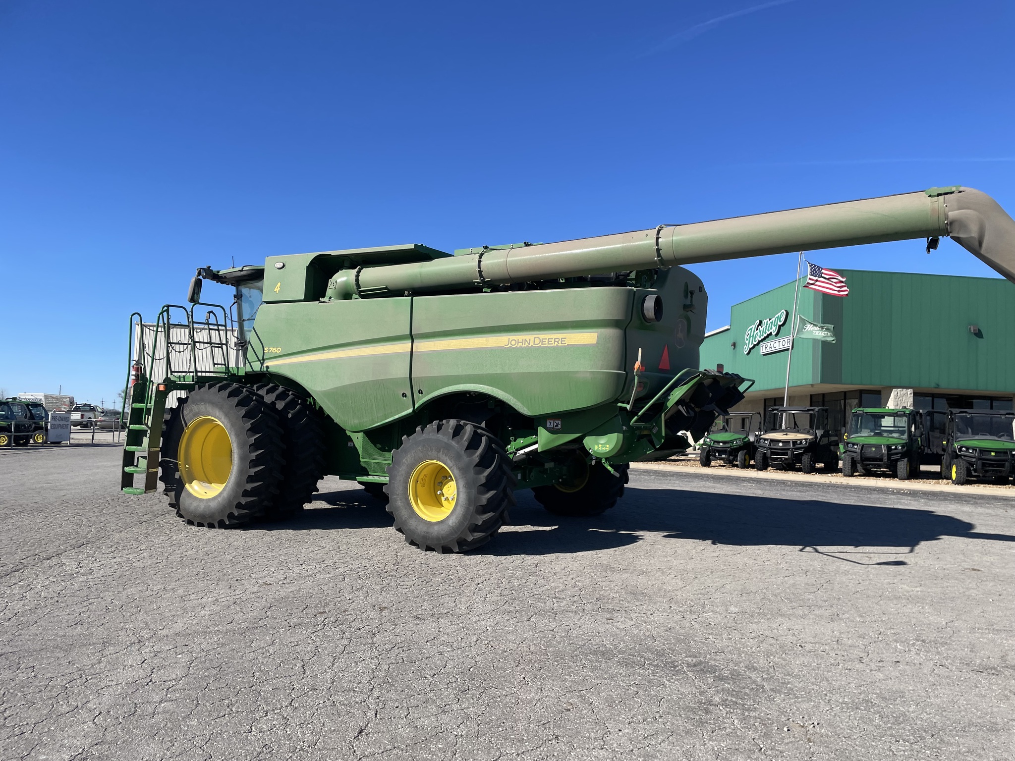  2024 John Deere S760 at Heritage Tractor in Baldwin City, KS