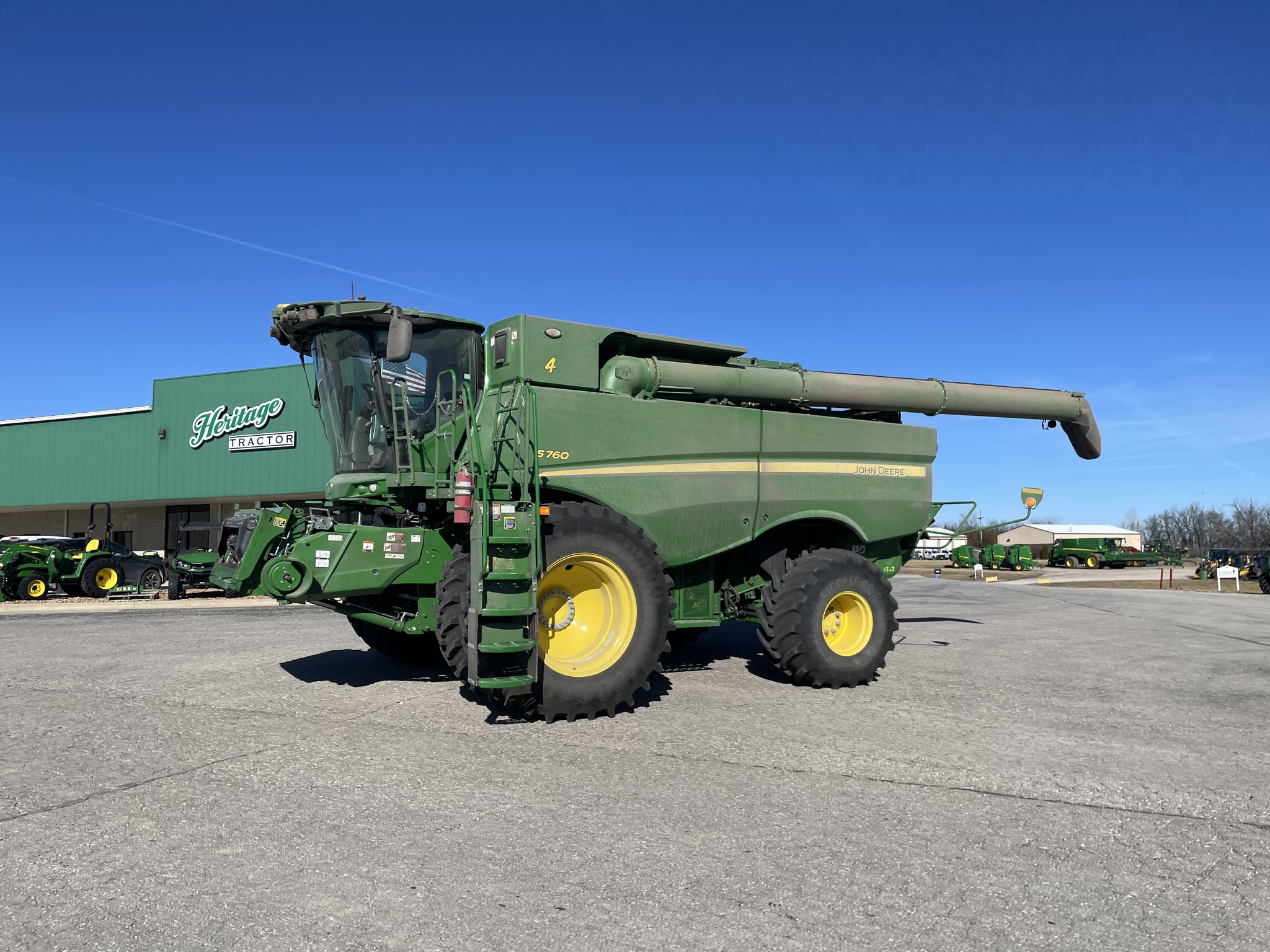  2024 John Deere S760 at Heritage Tractor in Baldwin City, KS