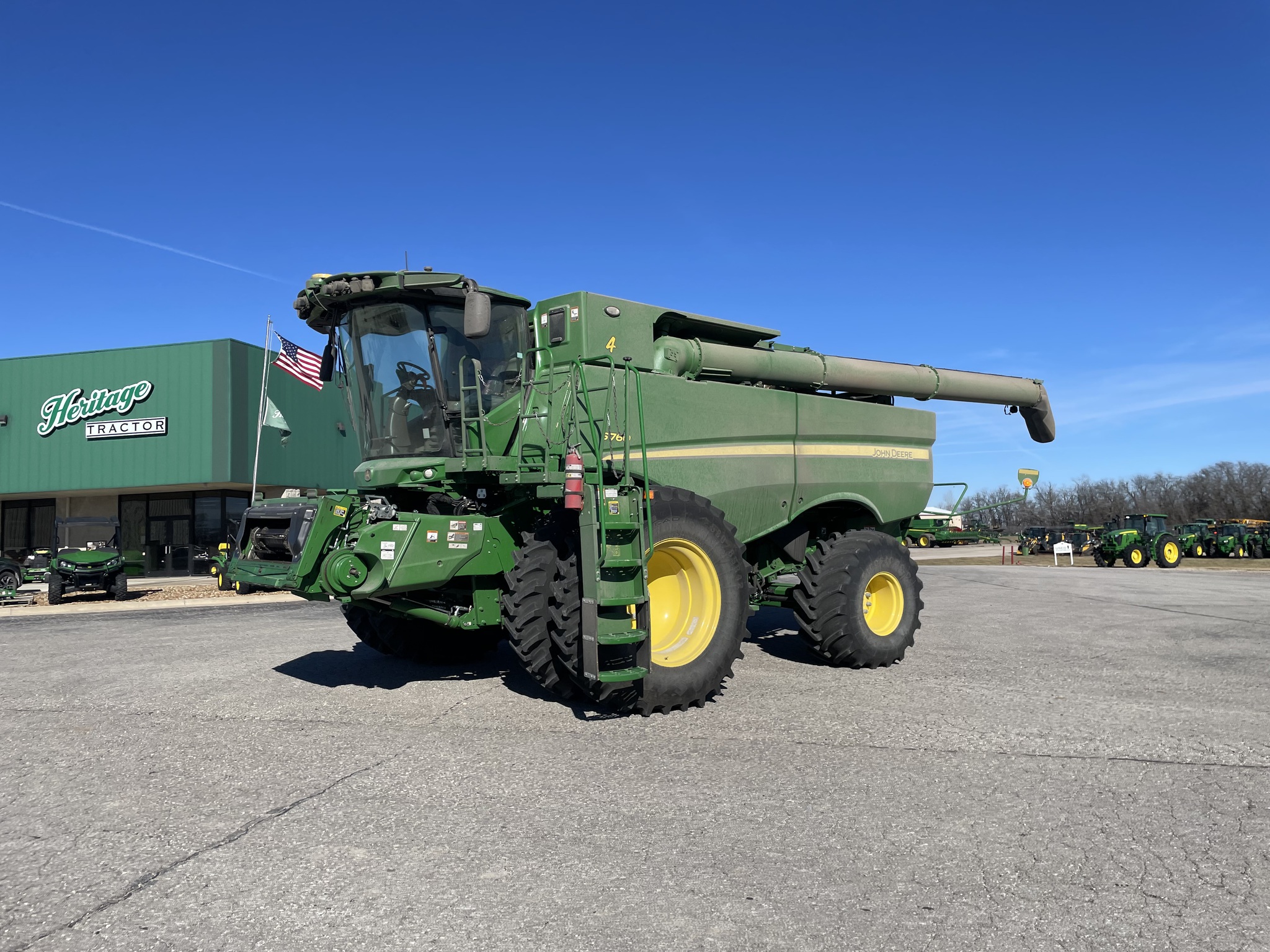  2024 John Deere S760 at Heritage Tractor in Baldwin City, KS