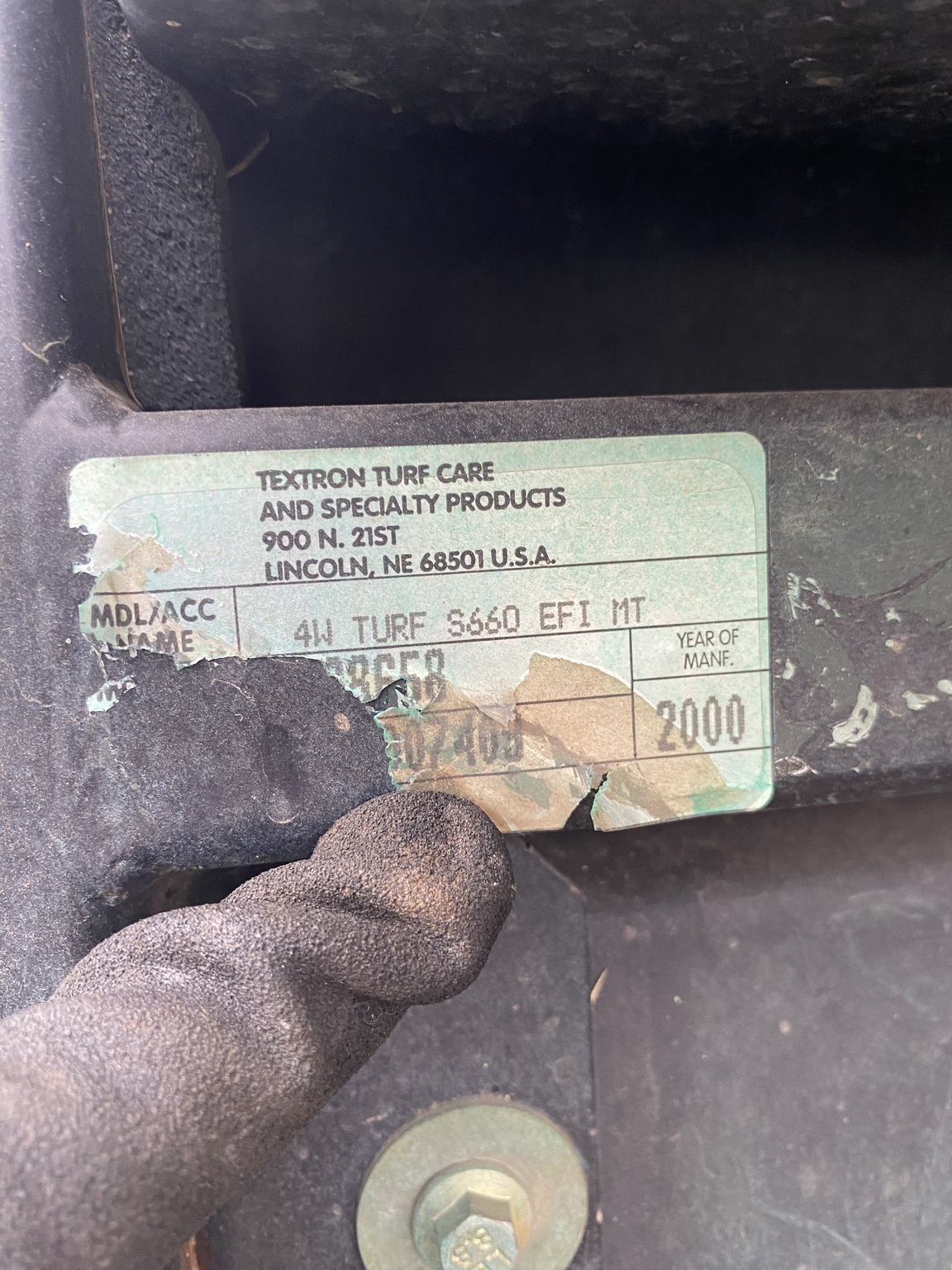 2000 Cushman 4wd Turf S660 Image 21