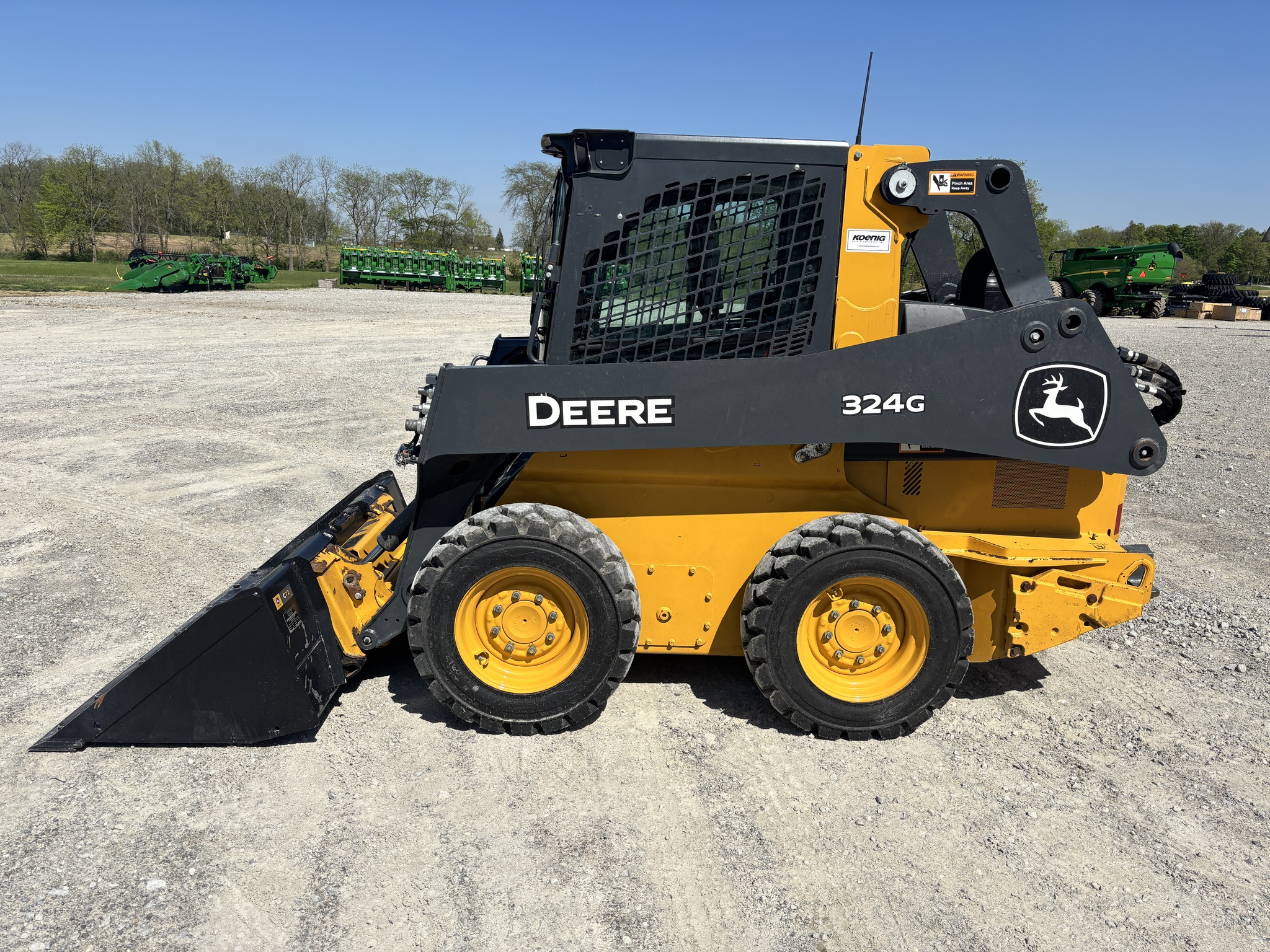 Used 2024 John Deere 324G Skid Steer Loaders at Koenig Equipment in Anna, OH - PhotoXL1