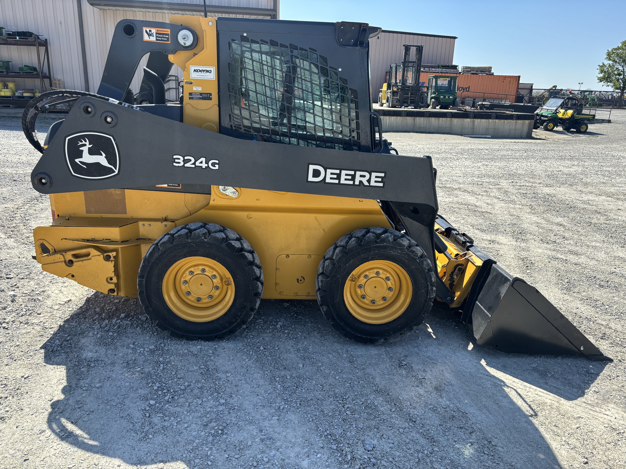 Used 2024 John Deere 324G Skid Steer Loaders at Koenig Equipment in Anna, OH - PhotoXL5