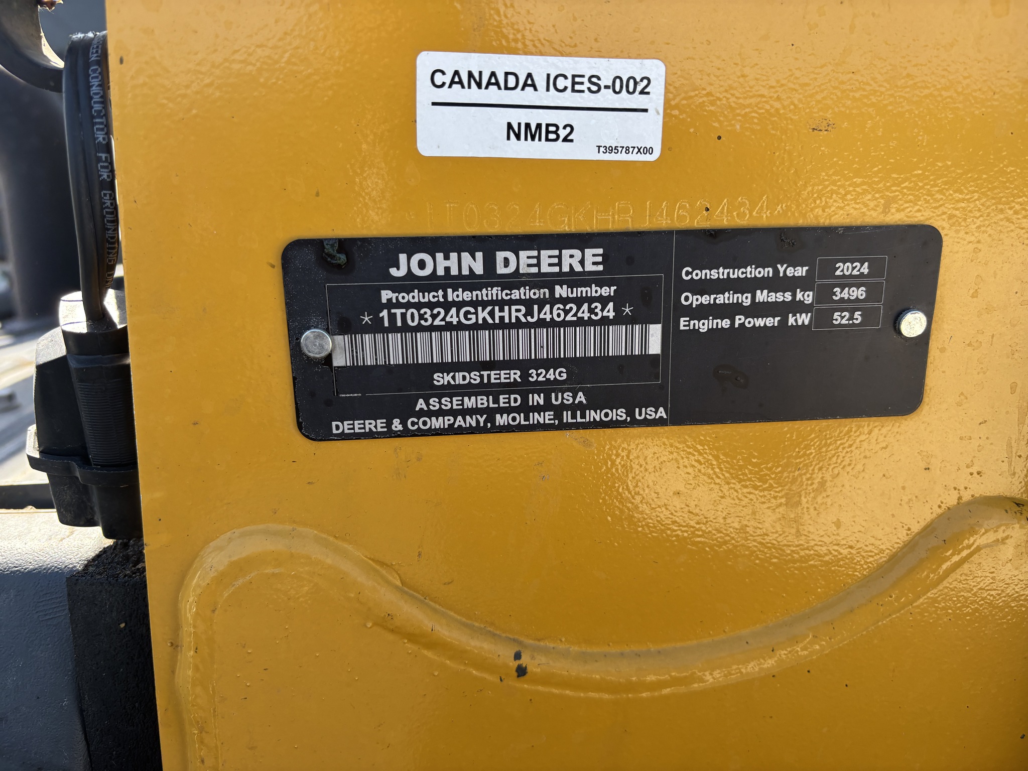 Used 2024 John Deere 324G Skid Steer Loaders at Koenig Equipment in Anna, OH - PhotoXL28